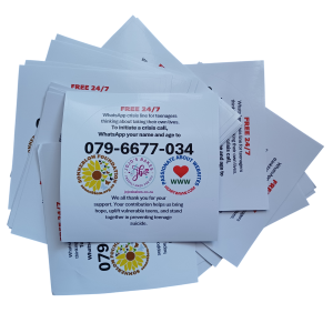 9cm Round Awareness Stickers